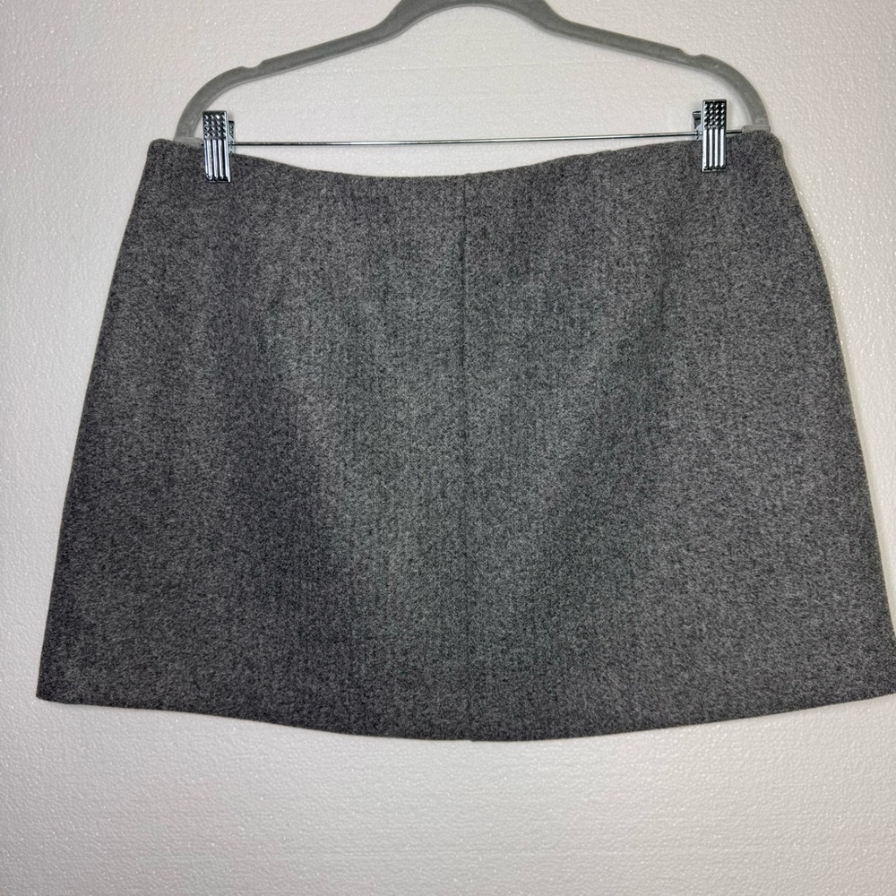 Brushed Boucle Mini Skirt - A New Day Heather Gray size 14 NWT - Picture 3 of 5